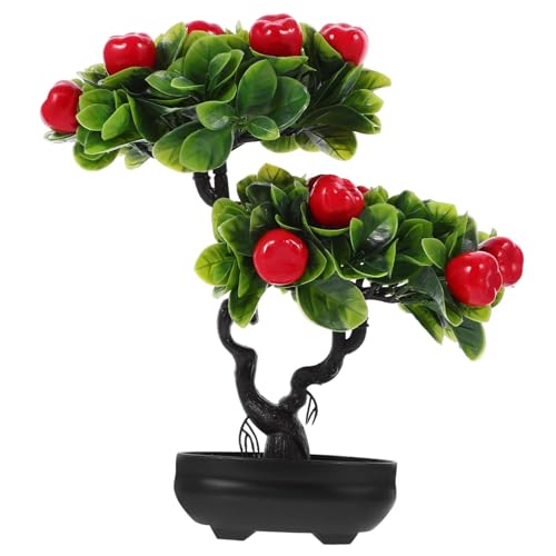 B Baosity Simulation Baum Künstlicher Obstbaum Deko Bonsai Kunstblume mit Natürlicher Optik Pflegeleicht Passend für Esszimmer Garten Party, Reichhaltige Früchte B Baosity Simulation Baum Künstlicher Obstbaum Deko Bonsai Kunstblume mit Natürlicher Optik Pflegeleicht Passend für Esszimmer Garten Party, Reichhaltige Früchte von B Baosity