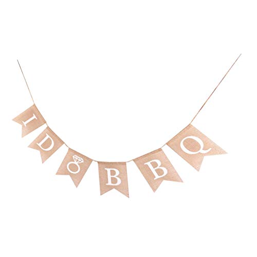 B Baosity Vintage Ich BBQ Banner Bunting Garland Hochzeitsfeier Ornament B Baosity Vintage Ich BBQ Banner Bunting Garland Hochzeitsfeier Ornament von B Baosity