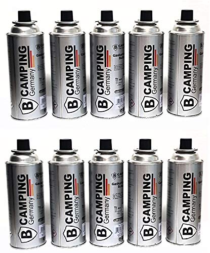 Gaskartusche 227g Butan Campinggas Brenner Kocher Gas Kartuschen von B Camping Germany