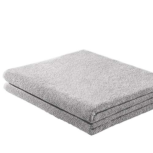 B!HOME 2er Set Saunatücher Rice grau 80x200 B!HOME 2er Set Saunatücher Rice grau 80x200 von B!HOME