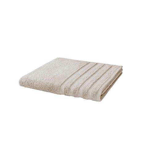 B!HOME Duschtuch Frottee Baumwolle 70x140 cm (Taupe) von B!HOME