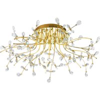 B-Leuchten LED-Deckenleuchte CRYSTAL, Eisen von B-Leuchten