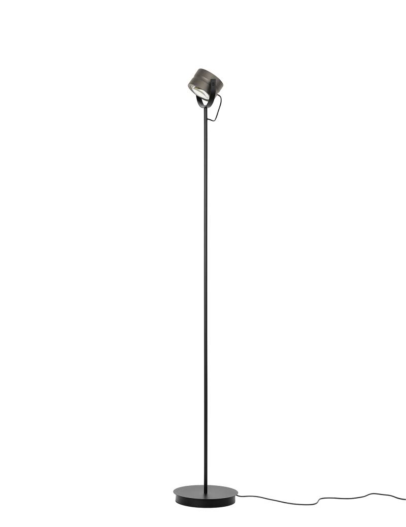 B-Leuchten LED-Stehleuchte  Durchmesser ca. 24cm, Höhe ca. 155cm in Bronze eloxiert von B-Leuchten