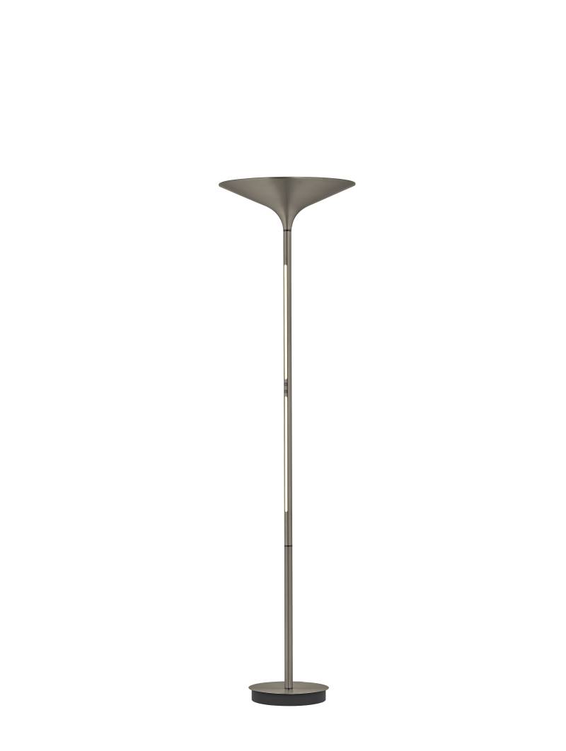 B-Leuchten LED-Stehleuchte  Durchmesser ca. 48cm, Höhe ca. 180cm in Bronze eloxiert von B-Leuchten