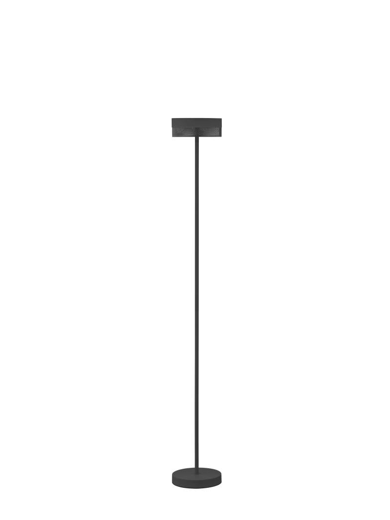 LED-Akkuleuchte  in schwarz mit Tastdimmer von B-Leuchten