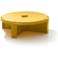 B-Line - 4/4 Coffeetable, Ø 100 x H 30 cm, honiggelb von B-Line