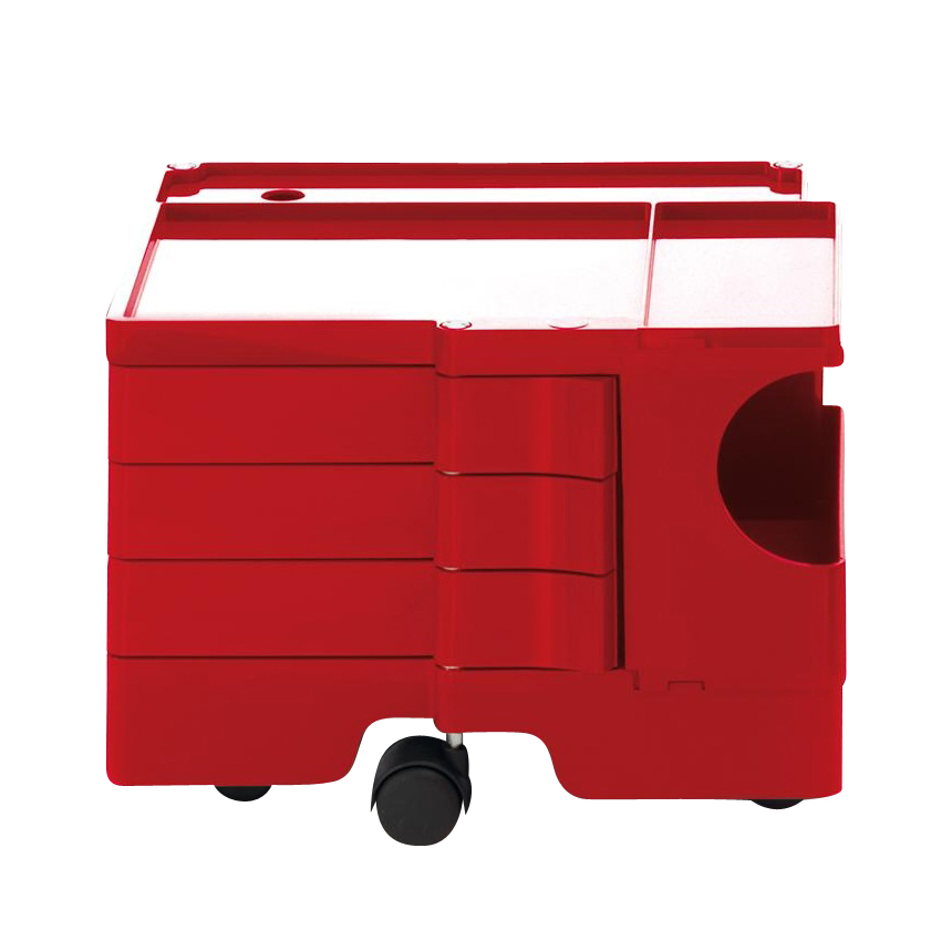 B-Line - Boby 1/2 Rollcontainer XS - rot/BxHxT 43x31,5x42cm von B-Line