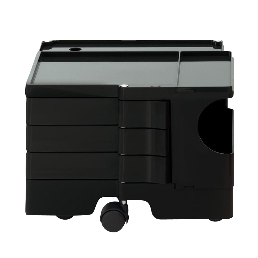 B-Line - Boby 1/3 Rollcontainer XS - schwarz/BxHxT 43x31,5x42cm von B-Line