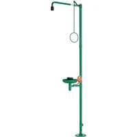 B-SAFETY Notdusche ClassicLine mit Augendusche mit Auffangbecken ( 4000387004 ) von B-SAFETY