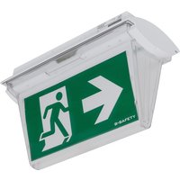 B-Safety Sicherheits- und Rettungszeichenleuchte FROST-LUX STANDARD, frostsicher, mit AUTOTEST-Funktion, Deckenmontage von B-Safety