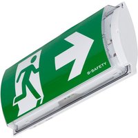 B-Safety Sicherheits- und Rettungszeichenleuchte FROST-LUX STANDARD, frostsicher, mit AUTOTEST-Funktion, Wandmontage von B-Safety