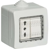 Bticino - Bypass-Steckdosen-Kit + Umsteller im IP55-Gehäuse von BTICINO