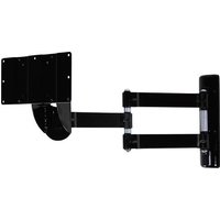B-Tech BT 7515/PB 1fach Monitor-Wandhalterung 25,4cm (10 ) - 81,3cm (32 ) Schwarz Neigbar, Schwen von B-Tech
