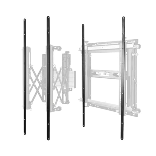 B-Tech Interface Adaptor Arms Interface Adaptor Arms, BT7565_B (Interface Adaptor Arms, Black, 800 x 400 mm, 820 mm, 6 mm, 20) von B-Tech