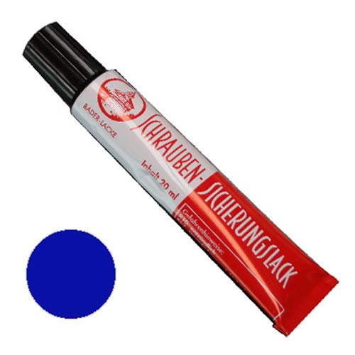 Bäder Lacke Schraubensicherungslack 20 ml Tube blau von Bäder Lacke
