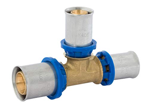 BV Press T-Stück reduziert blauer Ring 20x2-16x2-20x2 von B teurobrecher