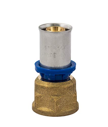 BV Press Übergangsmuffel IG blauer Ring 16x2-1/2" IG von B teurobrecher