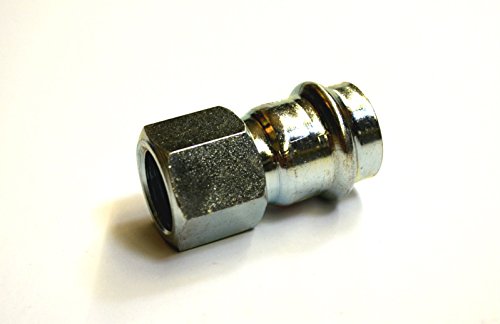 C-Stahl Pressfitting Übergangsmuffe IG 18 x 1/2" von B teurobrecher
