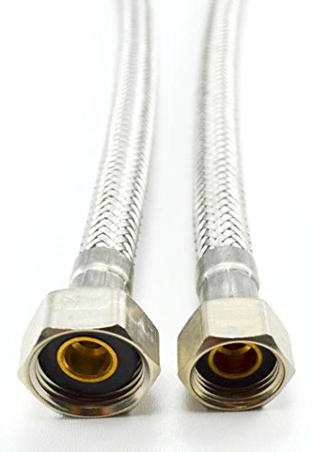 Flexschläuche mit Edelstahlumflechtung IG 3/8" x IG 1/2" 500 mm von B teurobrecher