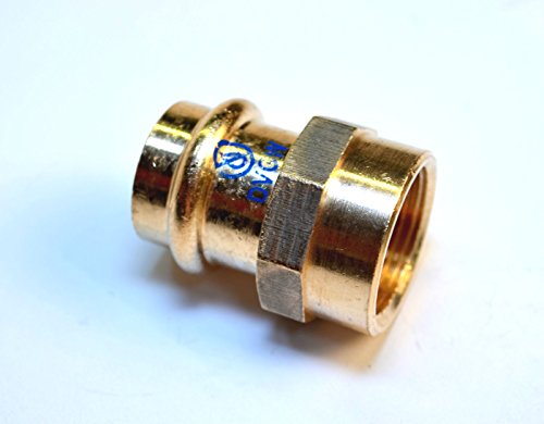 Rotguß Pressfitting Übergangsmuffe mit Innengewinde 35 x 1 1/4" Rotguß Pressfitting Übergangsmuffe mit Innengewinde 35 x 1 1/4" von B teurobrecher