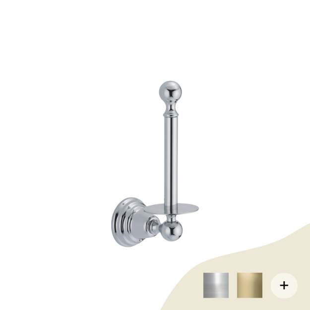 Ersatz WC-Rollenhalter Retro/Vintage Serie Canto  von B&A von B&A