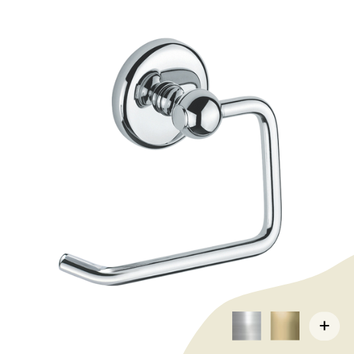 WC Rollenhalter Retro/Vintage Serie Sherwood Chrom von B&A von B&A