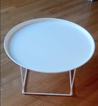 Fat Fat Weißer Couchtisch aus lackiertem Metall, B&B Italia Fat Fat Weißer Couchtisch aus lackiertem Metall, B&B Italia von B&B Italia