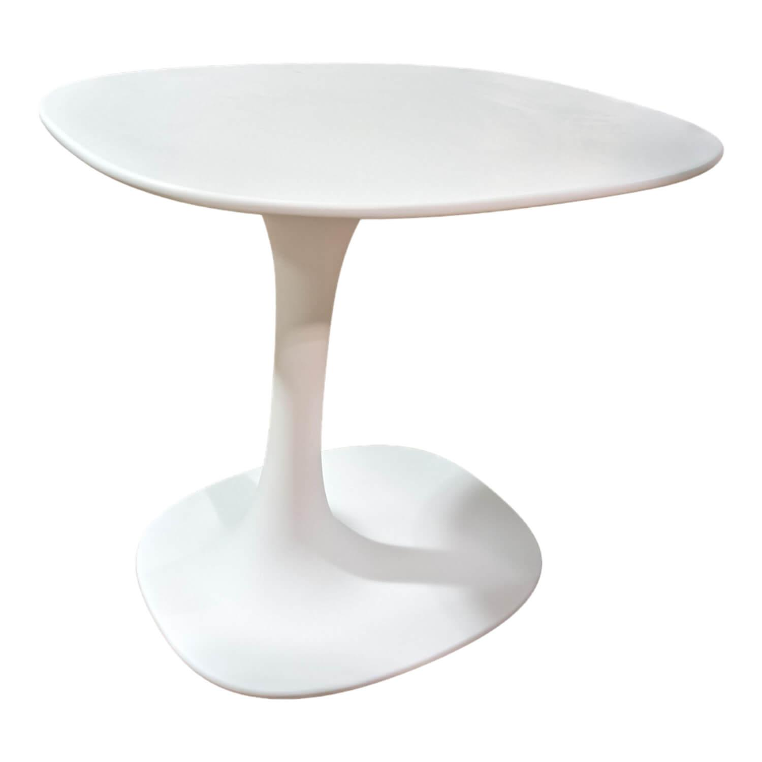 Kleiner Tisch Awa TA1 Kunststoff Weiß Soft-Touch-Effekt von B&B Italia