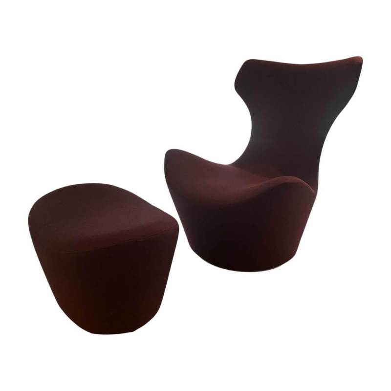 Sessel Grande Papilio Stoff 2521790 Adria Vinaccia Rot Untergestell Metallisiert... Sessel Grande Papilio Stoff 2521790 Adria Vinaccia Rot Untergestell Metallisiert... von B&B Italia