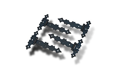 10 x Scharniere antike Beschläge im restaurierungsshop Möbelband Möbelbänder von B&B