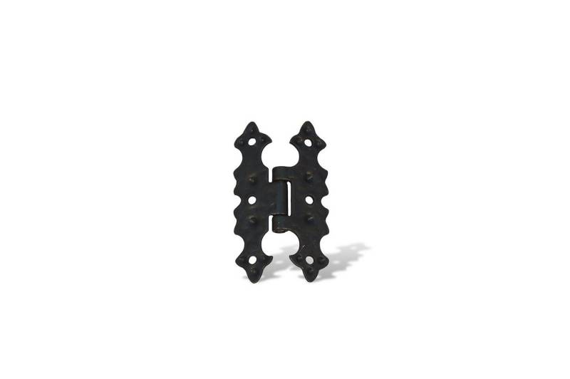 B&B Möbelbeschlag Scharnier Alte Beschläge im restaurierungsshop Möbelbänder symmetrisch (2 St) von B&B