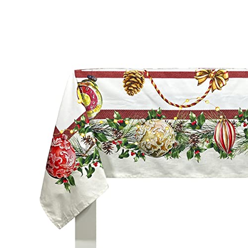Tischdecke Weihnachten NAF NAF Weihnachten Decoration Xmas 150 x 250 cm von B&C fabrics