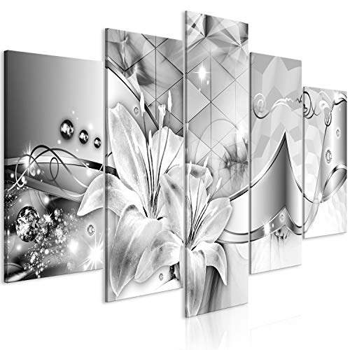B&D XXL - Akustikbild Blumen 5 tlg - Bilder Akustikschaum Schallschutz Wand Deko Kunst Akustikpaneele Wandpaneele Schalldämmung Wandbild Schallabsorber Akustikplatten Lilien Abstrakt geometrisch glanz B&D XXL - Akustikbild Blumen 5 tlg - Bilder Akustikschaum Schallschutz Wand Deko Kunst Akustikpaneele Wandpaneele Schalldämmung Wandbild Schallabsorber Akustikplatten Lilien Abstrakt geometrisch glanz von B&D XXL