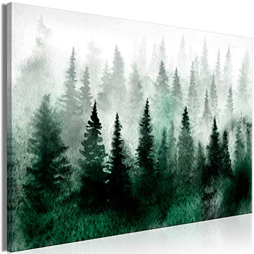 B&D XXL - Wandbilder XXL Wald 120x80 cm 1 tlg - Wand Deko Vlies Leinwand Bilder Groß Wanddeko Wohnzimmer Schlafzimmer Kunstdrucke - Natur Landschaft Bäume grün wie gemalt c-C-0460-b-a B&D XXL - Wandbilder XXL Wald 120x80 cm 1 tlg - Wand Deko Vlies Leinwand Bilder Groß Wanddeko Wohnzimmer Schlafzimmer Kunstdrucke - Natur Landschaft Bäume grün wie gemalt c-C-0460-b-a von B&D XXL