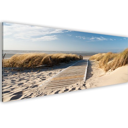 B&D XXL Acrylglasbild Meer und Strand 120x40 cm 1 Teilig Wandbild auf Acryl Glasbilder Kunstdruck Moderne Acrylglas Platte Wanddekoration Geschenke Heimdekoration Glasbild Landschaft Natur Himmel B&D XXL Acrylglasbild Meer und Strand 120x40 cm 1 Teilig Wandbild auf Acryl Glasbilder Kunstdruck Moderne Acrylglas Platte Wanddekoration Geschenke Heimdekoration Glasbild Landschaft Natur Himmel von B&D XXL