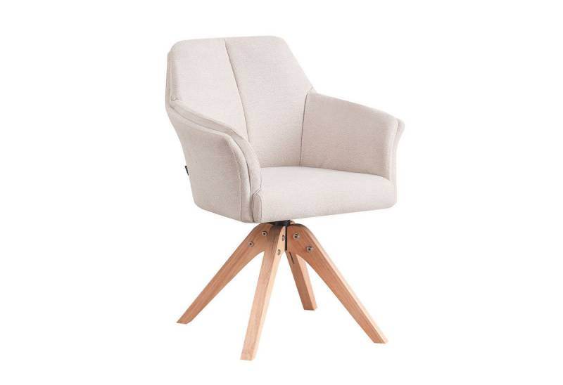 B&D home Drehstuhl DAISY (1 St), drehbar, gepolstert von B&D home