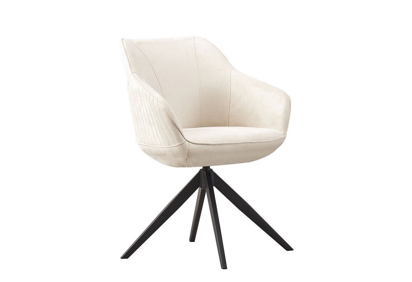 B&D home Polsterstuhl Katja, drehbar, Sitzschale von B&D home