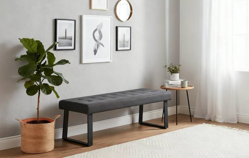 B&D home Essbank SIGFRID (1-St), gepolstert, mit Rückenlehne von B&D home