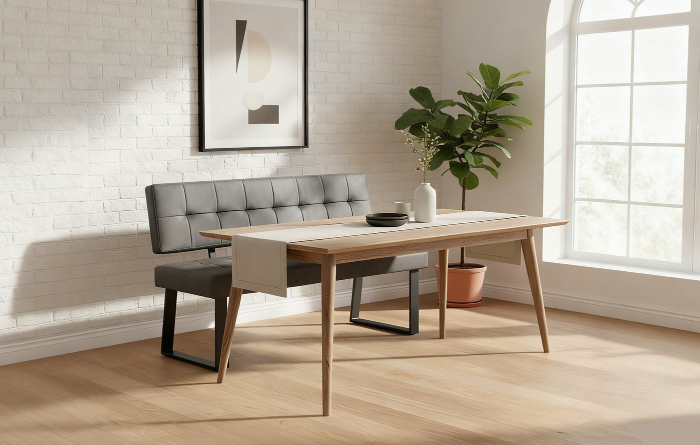 B&D home Essbank SIGFRID (1-St), gepolstert, mit Rückenlehne von B&D home