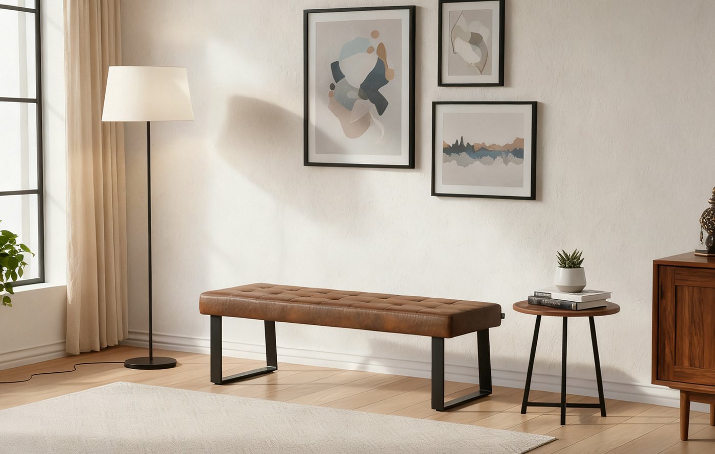 B&D home Essbank SIGFRID (1-St), gepolstert, mit Rückenlehne von B&D home