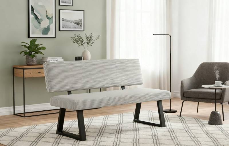 B&D home Essbank SIGFRID (1-St), gepolstert, mit Rückenlehne von B&D home