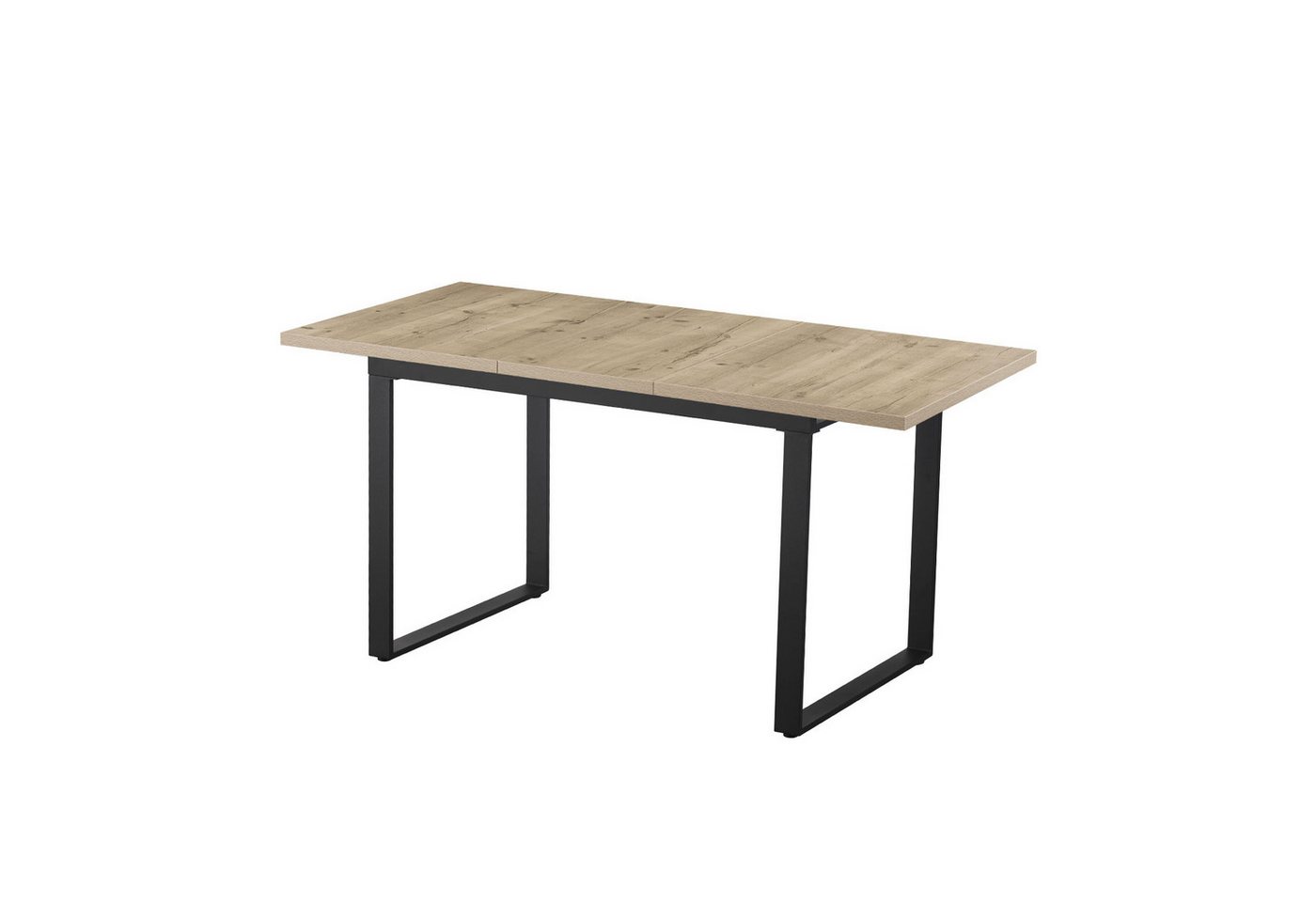 B&D home Esstisch Ausziehtisch ANNA, Kufengestell, ausziehbar, 120-160cm, 4-6 Personen von B&D home