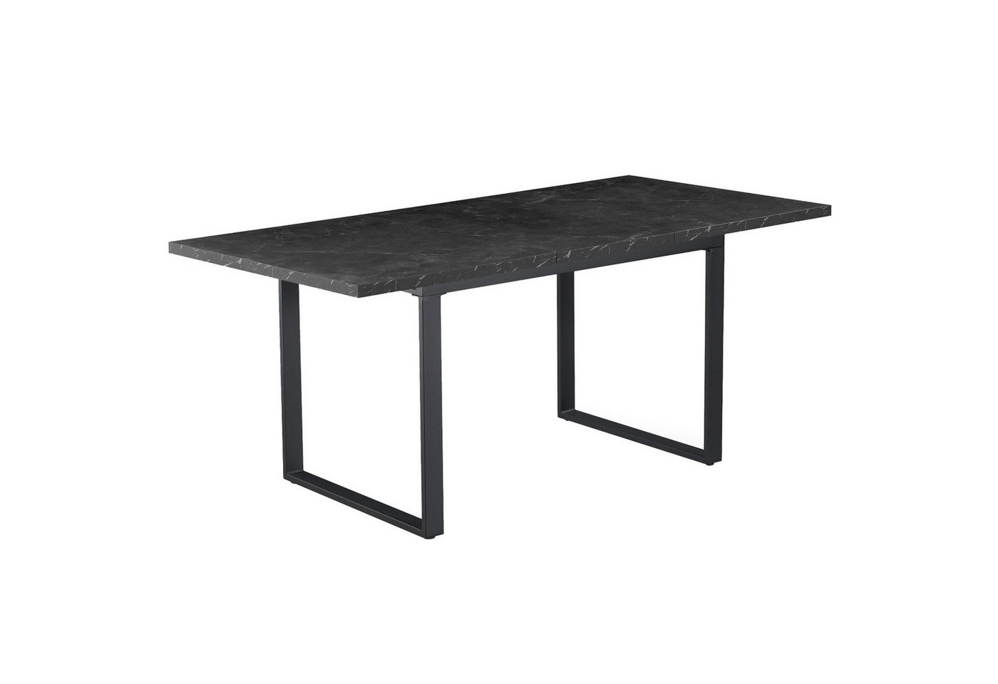 B&D home Esstisch Ausziehtisch ANNA, Kufengestell, ausziehbar, 120-160cm, 4-6 Personen von B&D home