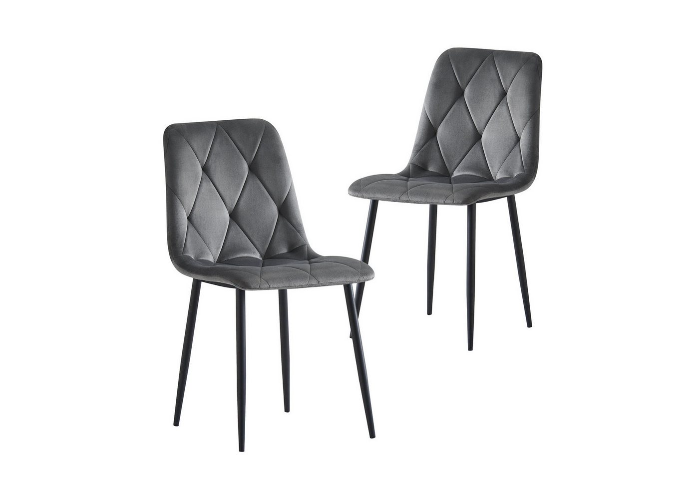 B&D home 4-Fußstuhl VICKA (2er Set, 2 St), gepolstert von B&D home