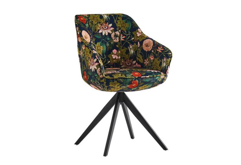 B&D home Polsterstuhl ARVIT (1 St), drehbar, gepolstert, mit Armlehnen von B&D home