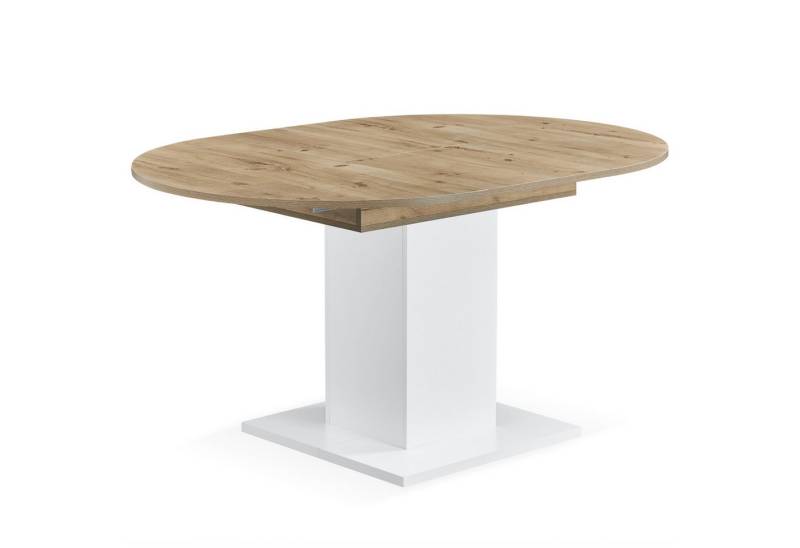 B&D home Säulen-Esstisch WIM, rund, ausziehbar, 100-140cm B&D home Säulen-Esstisch WIM, rund, ausziehbar, 100-140cm von B&D home