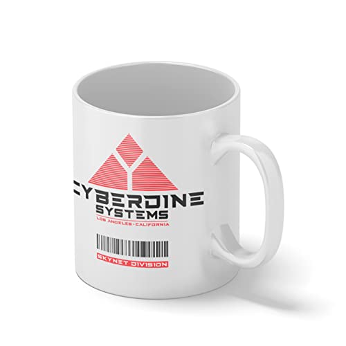 Cyberdyne Systems ART By Dune Inspired By Terminator Weiße Kaffeetasse Mug von B&S Boutique