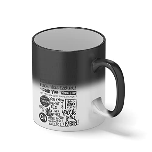 Fuck You Tony and Ezekiel meme Stylish Novelty trending Black Magic Kaffeetasse Mug von B&S Boutique