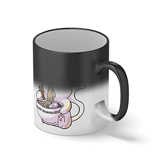 Ramen Cat Kawaii Anime Japanese Black Magic Kaffeetasse Mug von B&S Boutique