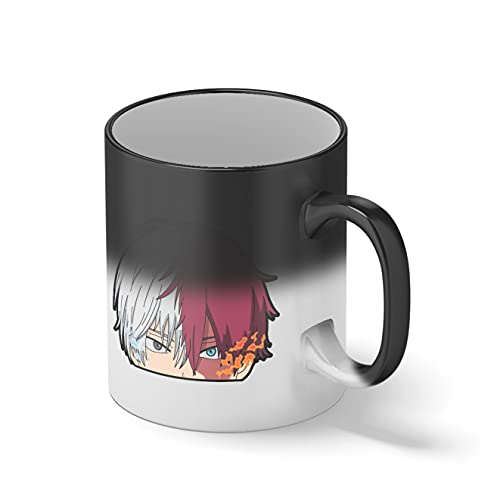 Shoto Todoroki Boku No My Hero academia Anime Black Magic Kaffeetasse Mug von B&S Boutique